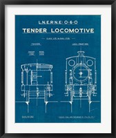 Framed Locomotive Blueprint III