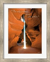Framed Divine Light (The only journey is the one within)