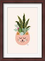 Framed Cats and Plants