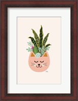 Framed Cats and Plants