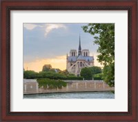 Framed Notre Dame - View from the Seine