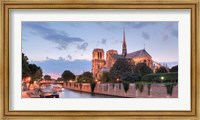 Framed River View - Notre Dame
