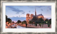 Framed River View - Notre Dame