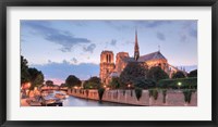 Framed River View - Notre Dame