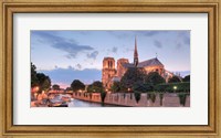 Framed River View - Notre Dame