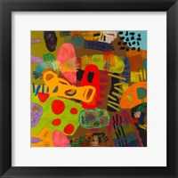 Framed 'Conversations in the Abstract #19' border=