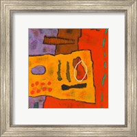 Framed 'Conversations in the Abstract #21' border=