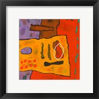 Framed 'Conversations in the Abstract #21' border=