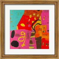 Framed 'Conversations in the Abstract #23' border=