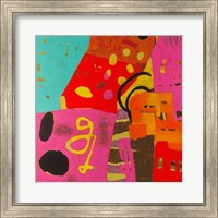 Framed 'Conversations in the Abstract #23' border=