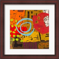 Framed 'Conversations in the Abstract #28' border=
