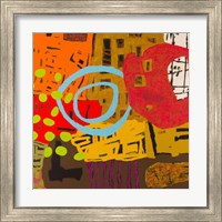 Framed 'Conversations in the Abstract #28' border=