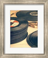 Framed Old 45s