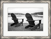 Framed Relaxing at the Lake