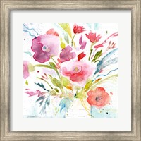 Framed Bouquet with Magenta