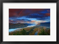 Framed Columbia River Gorge, Oregon