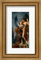 Framed Oedipus and the Sphinx, 1864