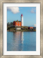 Framed Lighthouse Reflection