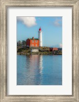 Framed Lighthouse Reflection