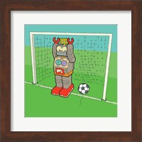 Framed Goalie Bot