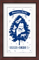 Framed Maine