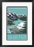 Framed Glacier National Parks