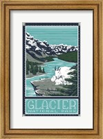 Framed Glacier National Parks