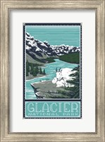 Framed Glacier National Parks