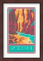 Framed Zion National Park