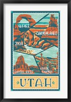 Framed Utah Parks