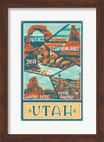 Framed Utah Parks