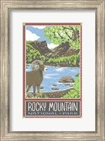 Framed Rocky Mountain National Park