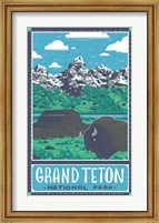 Framed Grand Teton National Park