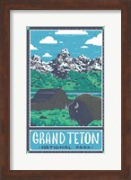 Framed Grand Teton National Park