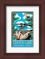 Framed Crater Lake National Park