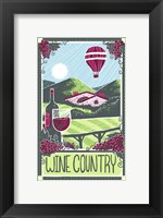 Framed Wine Country