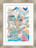 Framed Mississippi River