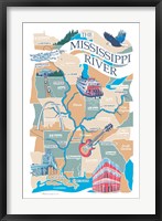 Framed Mississippi River