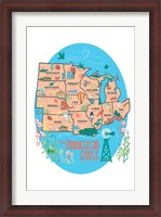 Framed Midwestern States