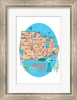 Framed Midwestern States