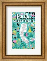 Framed Pacific Crest Trail