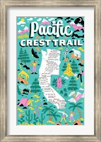 Framed Pacific Crest Trail
