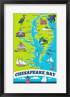 Framed Chesapeake Bay
