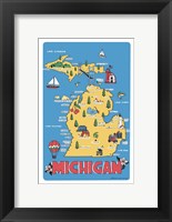 Framed Michigan