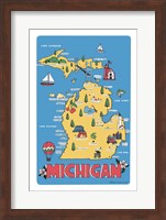 Framed Michigan