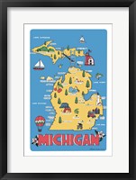 Framed Michigan