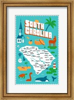 Framed South Carolina