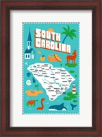 Framed South Carolina