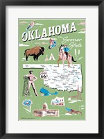 Framed Oklahoma