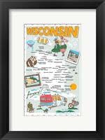Framed Wisconsin
